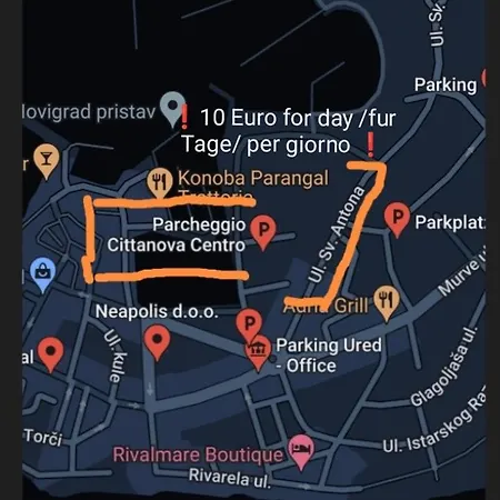Alina Centar 公寓 Novigrad Istria